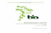 BioInvasiones 1 (2015)bioinvasiones.org/resources/pdf/bioinvasiones-v5n1.pdf · de origen africano, asiático y austral. Se ... Además, se observa el desplazamiento ecológico de