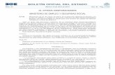 MINISTERIO DE EMPLEO Y SEGURIDAD SOCIAL - … · 4118 Resolución de 31 de marzo de 2014, de la Dirección General de Empleo, por la que se registra y publica el Convenio colectivo