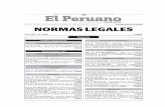 Publicacion Oficial - Diario Oficial El Peruano · el peruano domingo 30 de marzo de 2014 519965 poder legislativo congreso de la republica ley nº 30173 el presidente de la repÚblica