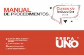 MANUAL - uaeh.edu.mx · Av. Juárez N° 1100, Col. Constitución, Pachuca de Soto, Hidalgo, México, C.P. 42080 2018. Introducción Bienvenida 4 ... 13-18-41-56/procedimiento# Da