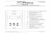 Controlador de Purga BC3150 - Spirax Sarco International · Atención, circuito con riesgo de daño por descarga electrostática ... peligros pueden incluir aislar orificios de venteo