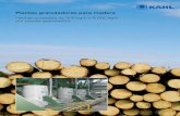 Plantas granuladoras para madera - Inicio granuladoras para madera.pdf · Sin problemas de ATEX Poco consumo de energía Sin medidas de protección acústica Molino granulador co