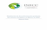 Modelación de descarbonización profunda del sistema ... · discusiones de planificación energética que México, junto con los demás signatarios de la CMNUCC, ... informar futuras