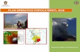 PLAN OPERATIVO POPOCATÉPETL 2018 - Iniciocgproteccioncivil.edomex.gob.mx/sites/cgproteccioncivil.edomex.gob... · Su actividad magmática es similar a la de los volcanes de Colima