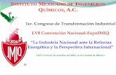 NSTITUTO MEXICANO DE INGENIEROS QUÍMICOS, …convencion.imiq.com.mx/wp/wp-content/uploads/2016/10/LVI... · Programa de Damas, Eventos Sociales y Culturales Horario Fecha y Actividad