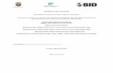 REPÚBLICA DEL ECUADOR - Centrosur€¦ · CEC. 1.2 El Oferente seleccionado deberá terminar las Obras en la Fecha Prevista de Terminación especificada en los DDL y en la subcláusula