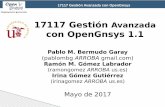17117 Gestión Avanzada con OpenGnsys 1ramon/articulos/GestionOpengnsys-1.1.pdf · • Soporte para tablas de particiones MSDOS y GPT ... software asignado a una imagen del repositorio