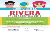 Equipo Cer en RIVERA - Página oficial de UTU · CeRP (Rivera)-15.00hs / 17 AGOSTO / Sala dirigida a estudiantes de 4º año de profesorado (todas las asignaturas) Entrevistas (Seguimiento