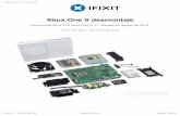 Xbox One S desmontaje - ifixit-guide … · El siguiente en el bloque de desmontaje de cortar es la placa de conexión Wi-Fi. Después de quitar unos tornillos Torx, ... para caja