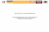Guía para el sustentante - concursonacional.sep.gob.mxconcursonacional.sep.gob.mx/CONAPD10/docs/guias/guia703.pdf · El segundo y el tercero consideran, ... a las artes; además