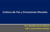 Cultura de Paz y Emociones Morales · Clasificación de las emociones (Schmidt-Atzert, 1985) MATEA ( Muñoz, 2009) Sentimiento Características Sentimientos derivados Miedo -Sentimiento
