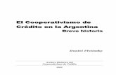 El Cooperativismo de Crédito en la Argentina · El cooperativismo de Crédito en la Argentina – Breve historia Archivo Histórico del Cooperativismo de Crédito Página 3 sobrepasados