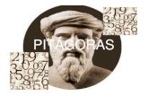 PITÁGORAS - filomanuelicos.files.wordpress.com · ¿QUIÉN ES PITÁGORAS? Pitágoras fue considerado el primer matemático puro. PITÁGORAS HELÉNICA, GEOMETRÍA Y ARITMÉTICA MATEMÁTICO