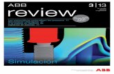 ABB review corporativa · La figura de la portada recoge un detalle de una simulación ... 1 Ejemplos de tipos de áreas y herramientas de simulación CFD (Dinámica de fluidos computacional)