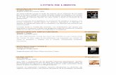 LOTES DE LIBROS - Ayuntamiento de Huesca - Portal … · LOS CUATRO GRANDES 15 ejemplares Agatha Christie Barcelona: De Bolsillo, 2003 EL ASESINATO DE ROGER ACKROYD: La señora Ferrars