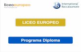 IB Padres 2014 - liceo-europeo.es · ¿Qué es el IBO? Perfil de la comunidad de aprendizaje del IB Reflexivos Indagadores Informados Pensadores Comunicadores De mentalidad abierta