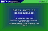Diapositiva 1 - Fatun – Federación Argentina del Trabajador de … · PPT file · Web view2009-09-30 · Notas sobre la bioseguridad Dr. Ezequiel Consiglio Instituto de Estudios