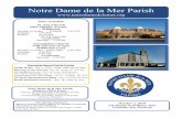 Notre Dame de la Mer Parishnotredamedelamer.org/sites/default/files/bulletins/10072018.pdf · pray for us. Nuestra Señora del Santo Rosario, ruega por nosotros. God bless y Bendición,