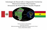 Mancomunidades Municipales Amazonia de Puno y … · 2012-12-14 · Nombre del Proyecto de Inversión Pública Estado del PIP Monto de ... MEJORAMIENTO DE LA CAPACIDAD OPERATIVA DE