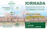 ORGANIZA: JORNADA COLABORAN: NUEVAS …€¦ · En los últimos años el cultivo del almendro en España está experimentado un cambio muy signiﬁ cativo. ... La mayoría de ellas