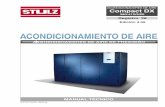 ACONDICIONAMIENTO DE AIRE - teksar.mx A, Compactas.pdf · Antes de realizar trabajos de reparación, el equipo de acondicionamiento de aire debe desconectarse mediante el interruptor