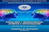 Presentación · Profesora del Departamento de Psicología Evolutiva y de la Educación de la Universidad ... de convergencia entre Psicología y Neurociencia: Alcances y …