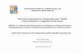 Visión de la Asociación de Energías Renovables … · Visión de la Asociación de Energías Renovables República Dominicana Jueves 02 de marzo, 2017 José Odalis Mejía Miembro