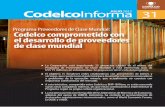 CodelcoInforma JULIO 31 - msmin.cl · CodelcoInformaJULIO 31 Codelco comprometido con el desarrollo de proveedores de clase mundial 2012 ... los proveedores que ejecutan pro-yectos-cluster,
