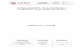 MANUAL DE CALIDAD - Facultad de Ciencias Administrativas y ...€¦ · ... CONCEPTOS Y NOMENCLATURA ANEXO III: ... Norma ISO 9001-2008. MANUAL DE ... conservando una copia en formato