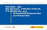 GUÍA de BUENA PRÁCTICA CLÍNICA en … INCONTINENCIA URINARIA.pdf · podemos dar soluciones definitivas en muchas oca- ... mación/formación respecto a la incontinencia urina-ria