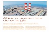 Ahorro sostenible de energía€¦ · comercial para mejorar la eficiencia energética en la ... poniendo en servicio proyectos de ahorro energético y, ... gas combustible y otros