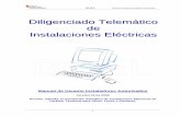 Diligenciado Telemático de Instalaciones Eléctricasaeslux.com/admin/docs/legislacion/2018-04-25_09-20... · BOEL Manual de Usuario Instaladores Autorizados 1. Introducción . La