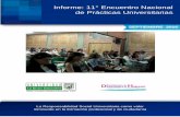 Informe: 11° Encuentro Nacional de Prácticas …eduvirtual.uniagustiniana.edu.co/home/images/vicer_desar/informe11.pdf · quedaron admitidos (1) Arquitectura (2) de Administración,