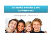 Las Redes Sociales y Los Adolescentes - Introducció · PDF fileInstagram / Pinterest. Tipos de Redes Sociales Redes Sociales Horizontales Redes Sociales Verticales : Profesionales,