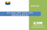 PLAN DE SALUD QUILLECO - municipalidadquilleco.clmunicipalidadquilleco.cl/Municipalidad de Quilleco/transparencia... · menores en tratamiento de quimioprofilaxis TBC y 2 vacunos