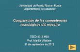 Universidad de Puerto Rico en Ponce Departamento …gmenendez.weebly.com/.../presentacion_de_los_estandares_de_tecno… · Universidad de Puerto Rico en Ponce Departamento de Educación