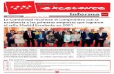 La Comunidad reconoce el compromiso con la …madridexcelente.com/wp-content/uploads/2017/07/Newsletter-Madrid... · aseguró que la calidad es clave para las ... organizaciones de
