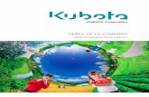 ¿Qué es Kubota Corporation? - interempresas.net · Entrada en el negocio a gran escala ... en el mundo, y la compañía es líder mundial ... así como máquinas expendedoras y