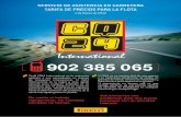 flota CQ24 2012 - Pirelli · cQ24 international información para la flota Lista de Precios, Marzo 2012 Coste Administrativo • Descuentos aplicados sobre el precio de tarifa vigente.