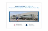 Memoria 2015 - publicaciones.san.gva.espublicaciones.san.gva.es/publicaciones/documentos/M2015.pdf · La finalización de las obras de construcción del nuevo edificio del Hospital