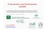 El Desarrollo Local Participativo LEADERjavier/index_archivos/J Esparcia - Desarrollo... · Unidad de Desarrollo Rural. ... Reducción de la inversión y el gasto ... más que una