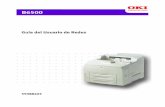 B6500 Guía del Usuario de Redesmy.okidata.com/mandown.nsf/6ab08f978f492b7c85257706006167ea... · y utilizar la impresora en la red. ... Puede configurar la dirección de la impresora