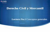 Derecho Civil y Mercantil - Mi Materia en Líneamoodle2.unid.edu.mx/dts_cursos_mdl/ejec/AE/CM/S01/CM01... · 2014-05-12 · El Derecho se presenta entonces como un conjunto de normas
