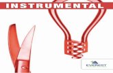 INSTRUMENTAL · 2018-08-03 · el deslizamiento y evita trauma de los tejidos. ... antes de la esterilización. • La limpieza del instrumental no sus- ... el aclarado o a través