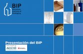 Presentación del BIP - Catalonia Gourmet · Acabados y tratamiento de superficies Modificamos las propiedades superficiales para mejorar los procesos industriales, la funcionalidad