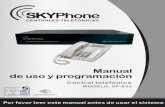 Manual de uso y programación - skyphonesystems.comskyphonesystems.com/descargas/manual-completo-uso-programacion-sky... · 4.2.1 Entrar al modo de programación del sistema ... 4.6