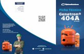 Genetron® 404A - Quimobásicos · 2016-11-18 · Ficha Técnica blogquimobasicos.com quimobasicos.com /Quimobasicos @Quimobasicos Genetron® 404A III- MMXVI (R-404A) Lata 800 g Cilindro