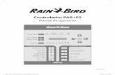 Manual de operación - rainbird.com · correctamente (consulte el Manual de instalación del controlador PAR+ES para conocer detalles sobre la instalación ... el número total de