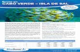 Buceo en CABO VERDE – ISLA DE SAL - Blue Force … · buceo con 2 inmersiones al día. Día 8º (martes) ISLA DE SAL- MADRID Traslado al aeropuerto. Vuelo directo Isla de Sal –