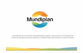 Presentacion UTE Mundiplan [Modo de compatibilidad] · Turismo Social para personas mayores y mantenimiento del empleo en zonas ... Vuelos diarios* Alrededor de ... Servicios especiales